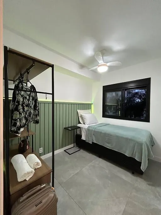 Piscine Bras Resort Ap 2 Dorm E Terraco Gourmet 104Mv 圣保罗 0*,