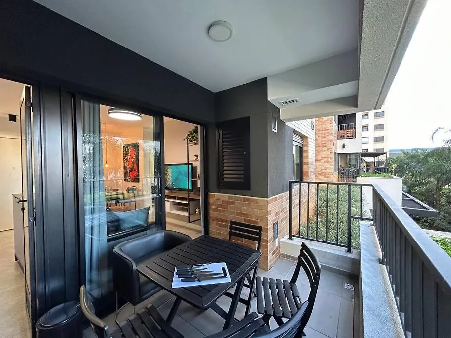 Piscine Bras Resort Ap 2 Dorm E Terraco Gourmet 104Mv 圣保罗 0*,  巴西