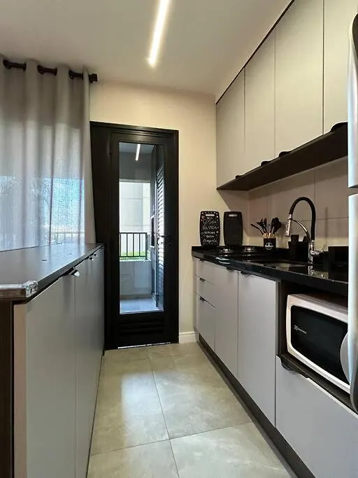 Appartamento Piscine Bras Resort Ap 2 Dorm E Terraco Gourmet 104Mv San Paolo Brasile